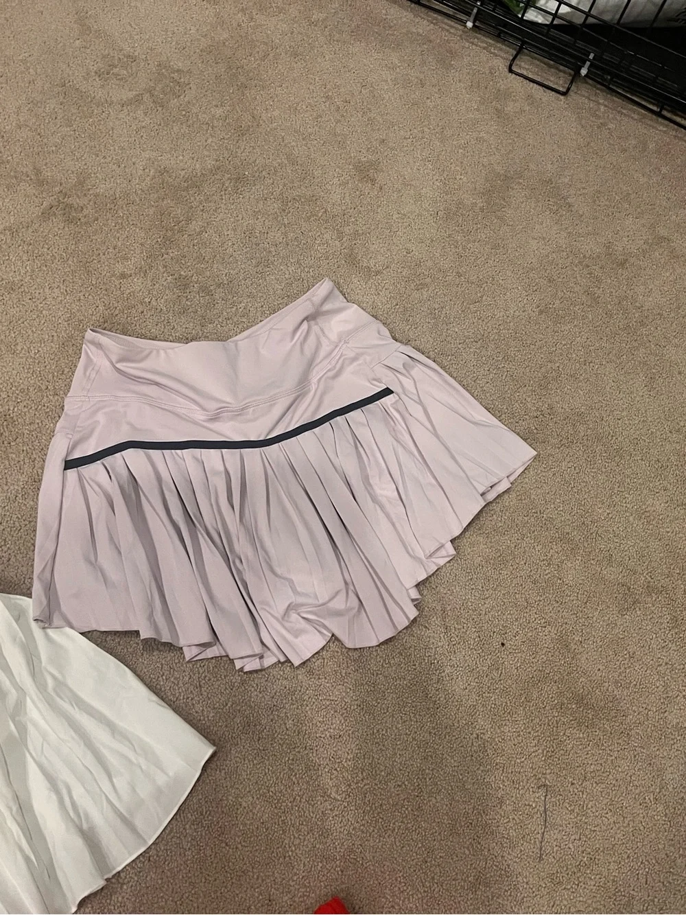 3-Piece Skort Bundle – Size Medium – NWOT – Red, Lilac & White